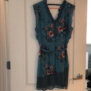 Turquoise dress size L